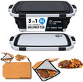 NCA - BBQ Set | BBQ Prep Tub 4gallon, BBQ Blanket, 21" Meat Resting Bag, Insulated Triple Layer | Foldable Cutting Board, Drain Plug by Unknown