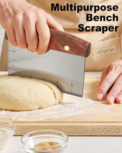 Extra Long and Small Griddle Spatulas and Scraper, Thicker Steel - Image 6