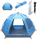 Simply-Me Beach Tent Pop Up Sun Shelter Tent Automatic Sun Umbrella Tent,Windproof Outdoor Cabana Instant Portable,Fit 3-4 Persons,Double Door,with Carrying Bag by Unknown