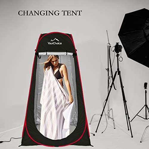 Your Choice Pop Up Shower Tent 47.2" Wx74.8/82.7" H Privacy Changing Tent - Image 5