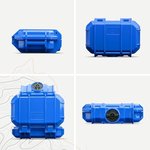 Evergreen 52 Dry Box Protective Case with Pick & Pluck Foam - Travel Safe/Mil Spec/Waterproof/USA Made - for Pistols, Cameras, Phones, Camping, Fishing, Hiking, Traveling, Water Sports, Knives (Blue) - Image 2