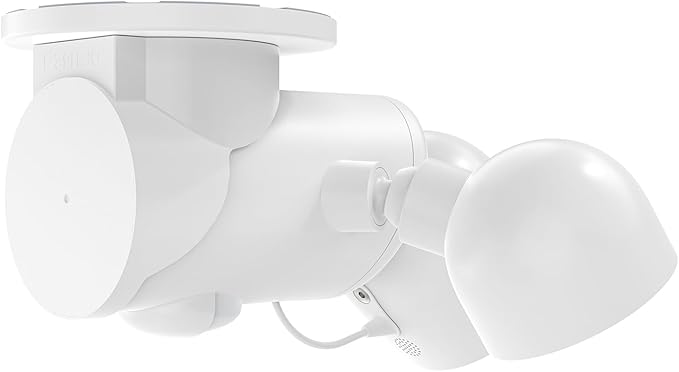 Eave Mount for Google Nest Cam with Floodlight - Outdoor Floodlight Security Camera Bracket (White)