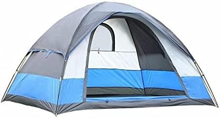 Camping Tent Water Resistant 5 Person 3-Season Lightweight Family Dome Tent for Camping Kid's Parties Hiking Trekking Slumber Party with Carry Bag by Unknown