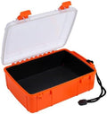 Dry Box for Boat Floating Waterproof Containers for Kayaking & Boating - Crushproof Waterproof Storage Case for Phones Drybox with Rope & Steel Hinges by Wxvhji