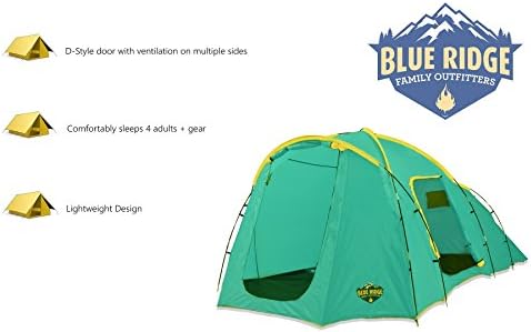 4 Person Summer Camping Tent - Spacious & Waterproof 8.5'Wx6.25'Hx6.75L - Image 5
