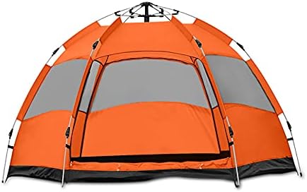 Ergocar Camping Tent 210T PU Cloth Waterproof Windproof Dome Tent, 3 to 4 Man Ultraligh Ventilated Pop up Tent for Family, Hiking, Backpacking & Fishing by Ergocar