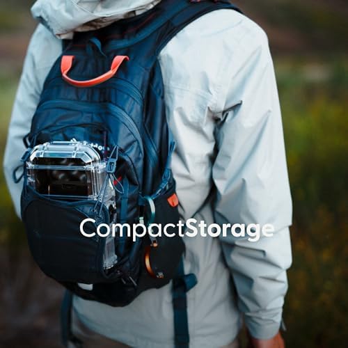 Evergreen Dry Box Tech Organizer – For Camera, Cables, Hard Drives, Memory Cards, Keys, Compatible with GoPro, Airtags (Large, PROFoam, Clear) - Image 5