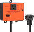 Ortis Refrigerator Surge Protector & Power Failure Alarm, Protects Against Voltage Abnormalities, with LED Indicator Light & 110dB Alarm, Ideal for Refrigerators, Freezers, and Sewage by SafeEfficientToolSwitches