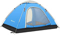 Pop Up Tent For 2 Person Ultralight Backpack Tent For Adults Kids 4 Season by LUSTAR