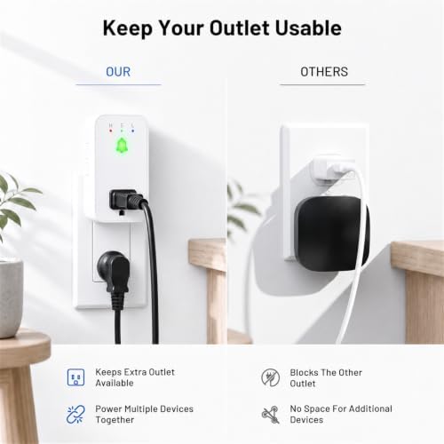 WiFi Power Failure Alarm for Freezer & GFCI, Outlet Alarm with Tuya App - Image 6