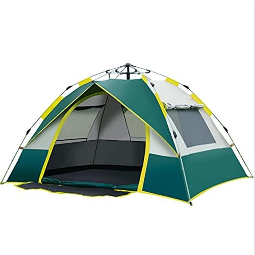 LUSTAR Automatic Camping Tent 1-2 Person/3-4 Person Easy Instant Setup Tourist Family Backpacking Tent for Hiking Travel Fishing by LUSTAR