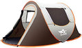 LUSTAR Outdoor Full-Automatic Instant Unfold Rain-Proof Tent Family Multi-Functional Portable Dampproof Camping Tent Suit by LUSTAR