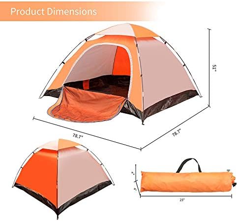 Backpacking Tent Waterproof Lightweight 2-3 Person Family Camping Portable Lightweight Easy Setup Hiking Tent - Image 2