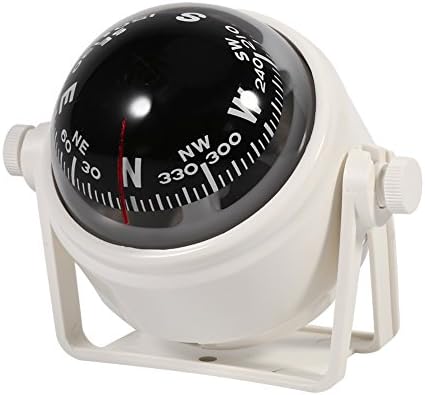 Acouto Dashboard for Trucks, Multi-Purpose Car Mount Sea Marine Bracket Mount Voyager Outside for Boat Caravan Truck Watercraft White