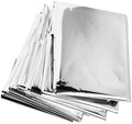 ASA TECHMED Emergency Mylar Thermal Blankets Bulk, Space Blanket Survival kit Camping Blanket, First Aid Kit for Outdoors, Survival, Hiking, Natural Disasters, First Aid, Marathons. 20 Pcs