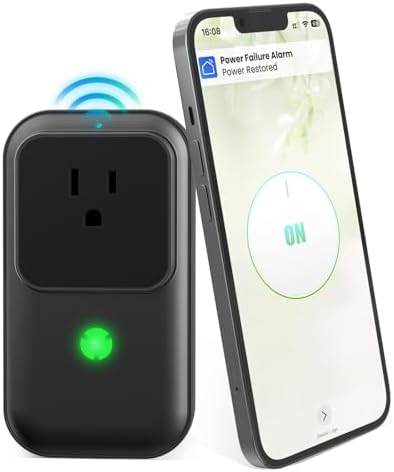 Power Failure Alarm WiFi, Freezer Power Outage Alarm, Free App Notification by Satisure