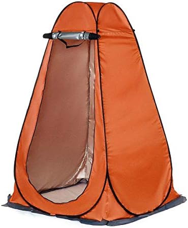 LUSTAR Portable Privacy Shower Toilet Outdoor Camping Tent Shed UV Swim Dressing Latrine Toilet Bird Watching Changing Tent with Bag by LUSTAR