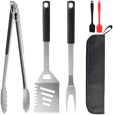 5PCS BBQ Set with Carry Bag, Outdoor Grilling by Unknown