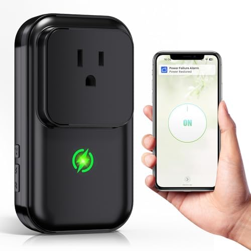 Power Failure Alarm WiFi, Smart WiFi Power Outage Alarm by BesimliveDirect