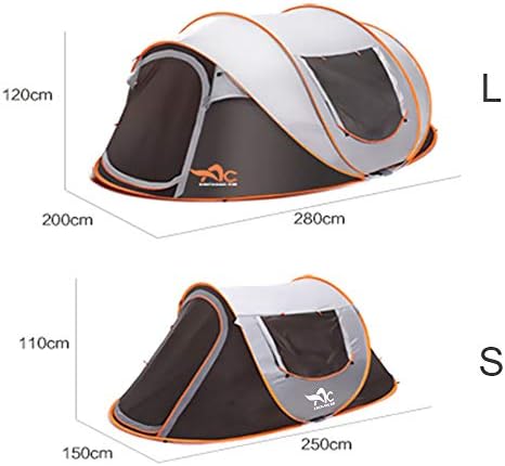 LUSTAR Outdoor Full-Automatic Instant Unfold Rain-Proof Tent Family Multi-Functional Portable Dampproof Camping Tent Suit - Image 2