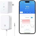 GoveeLife WiFi Refrigerator Thermometer Sensor with Alarm, 1-Pack & Gateway by GoveeLife