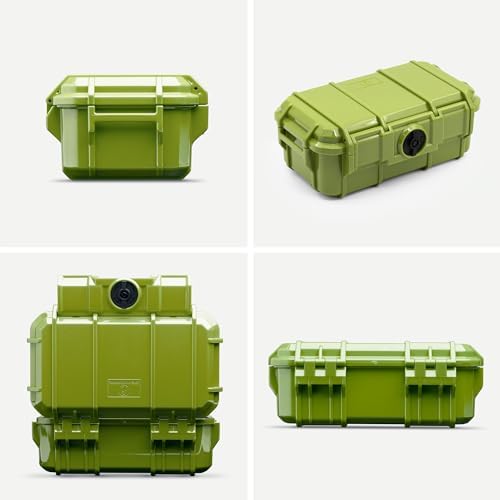 Evergreen 57 Waterproof Dry Box Protective Case with Pick & Pluck Foam - Travel Safe/Mil Spec/USA Made - for Cameras, Phones, Hiking, Boating, Water Sports, Action Cams (Green) - Image 2