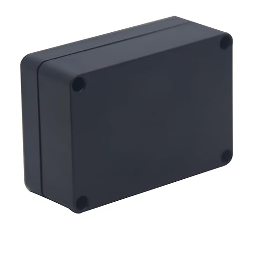 Project Box IP65 Waterproof Junction Box ABS Plastic Electrical Boxes DIY Electronic Project Case Power Enclosure 3.3”x2.3”x1.3”