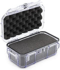 Evergreen 57 Waterproof Dry Box Protective Case with Pick & Pluck Foam - Travel Safe/Mil Spec/USA Made - for Cameras, Phones, Hiking, Boating, Water Sports, Action Cams (Clear) by EvergreenCases