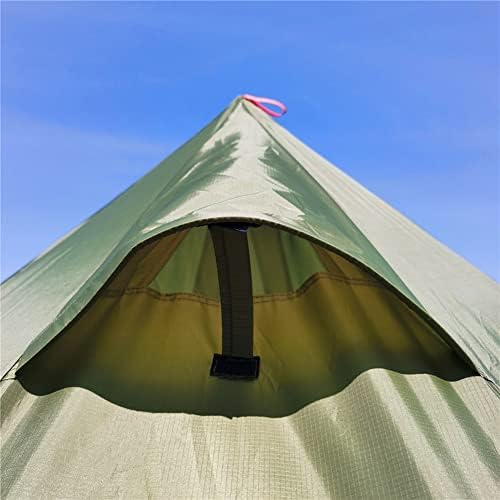 Ultralight 3-4 Person Teepee Tent with Snow-Skirt and Stove Jack Without Mesh Backpacking Outdoor Tent - Image 6