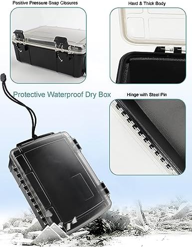 Avlcoaky Large Waterproof Box Dry Box Waterproof Containers for Kayak Boat - Image 6