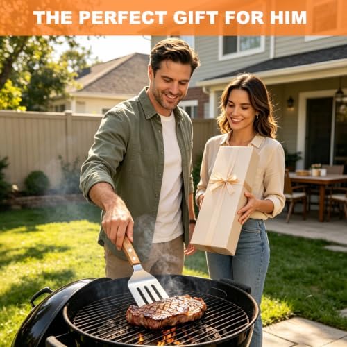 Grill Accessories Kit,Stainless Steel BBQ Grilling Utensils - Image 7
