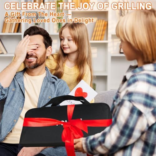 POLIGO 29 PCS BBQ Grill Accessories Stainless Steel BBQ Tools Grilling Tools Set with Storage Bag for Fathers Day Dads Birthday Presents - Camping Grill Utensils Set Ideal Grilling Gift for Men Silver - Image 2