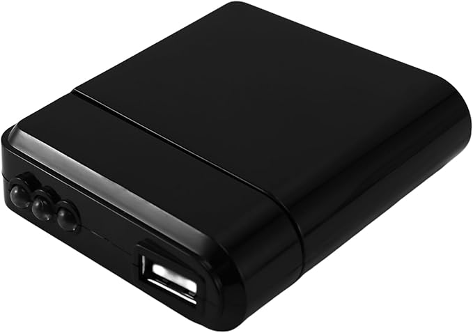 6pcs Black 4X AA Battery Portable Emergency Power Charger USB for Cell Phone
