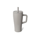 BrüMate Era 20 oz Tumbler with Handle and Straw | 100% Leakproof Insulated Tumbler with Lid and Straw | Made of Stainless Steel | Cup Holder Friendly Base | 20oz (Mocha)