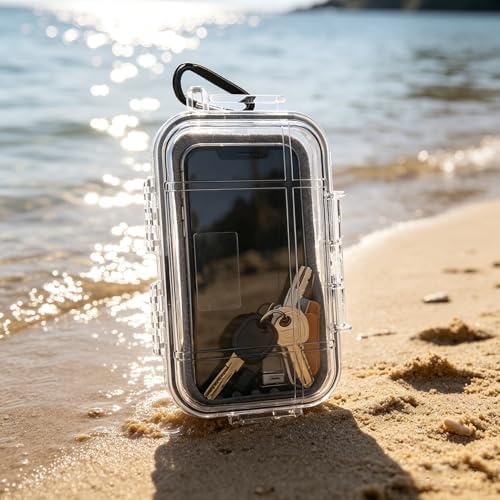 Small Waterproof Storage Box, Outdoor Dry Box for Kayak/ Boat & Phone - Image 3