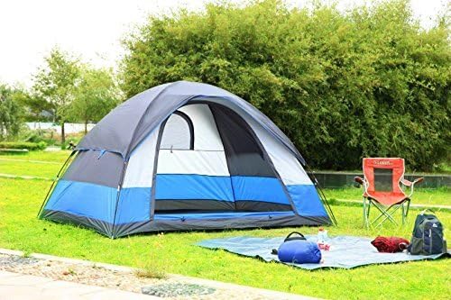 Camping Tent Water Resistant 5 Person 3-Season Lightweight Family Dome Tent for Camping Kid's Parties Hiking Trekking Slumber Party with Carry Bag - Image 3