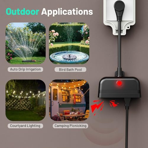 Power Failure Alarm WiFi, Outdoor Power Outage Alarm, App Alert, Loud 110dB - Image 2