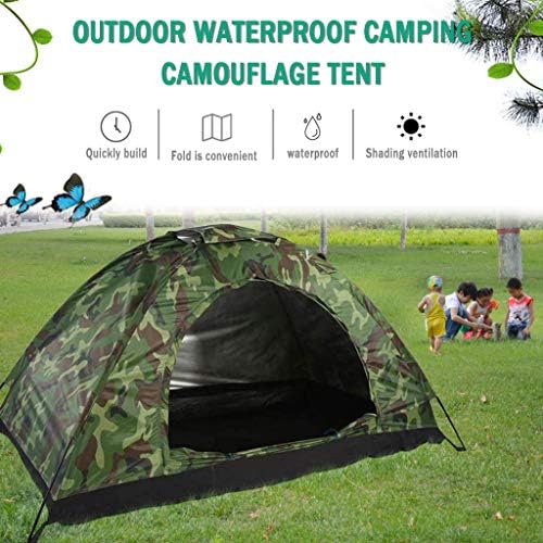 LUSTAR Outdoor Camping Tent Waterproof Anti-uv Tent for 3 Seasons Ultralight Single Camping Trekking Tents with Backpacking - Image 3