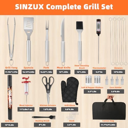 BBQ Grill Accessories for Outdoor Grill BBQ Gifts for Men Dad - Image 2