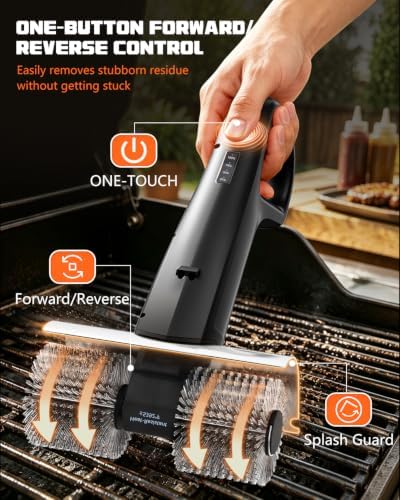 PUNOLAZY Electric Grill Brush for Outdoor Grill Cordless BBQ Brush - Image 4