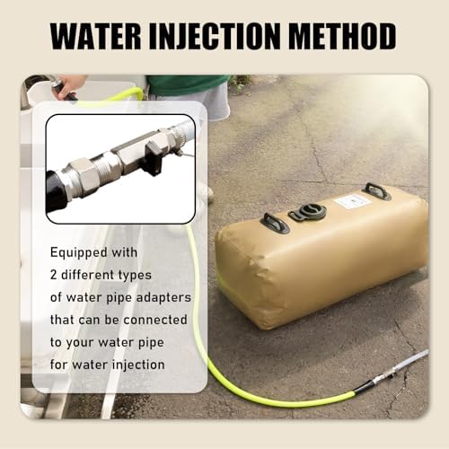 Drinking Water Storage Container,25/50/100gal Portable Water Storage Bladder, RV Foldable Water Tank, Can Be Used for Storing Drinking Water, Camping, Traveling, Wilderness Survival Patrols, Etc. - Image 5