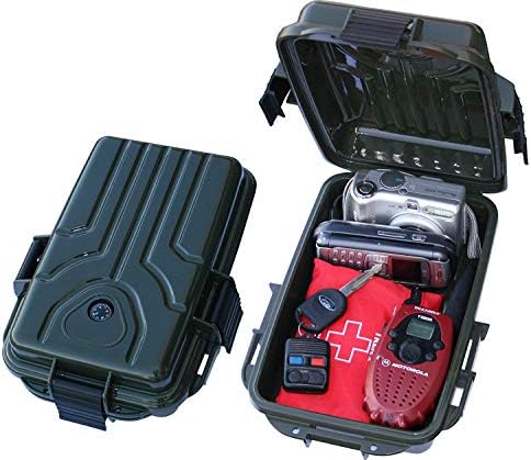 MTM S1072-11 Survivor Dry Box, Small 10"x7"x3", Forest Green - Image 3
