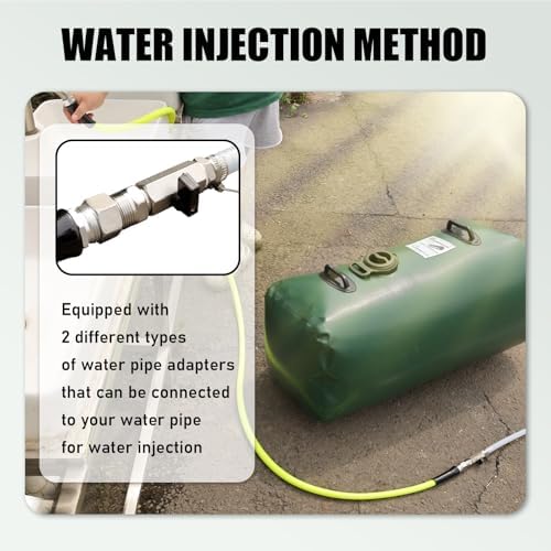 Drinking Water Storage Container,25/50/100gal Portable Water Storage Bladder, RV Foldable Water Tank, Can Be Used for Storing Drinking Water, Camping, Traveling, Wilderness Survival Patrols, Etc. - Image 5