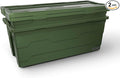 DECKED Payloader 133 L (2-Pack) - 200 lb Load Rated, Heavy-Duty Stackable Garage Storage Bins - Ranger Green