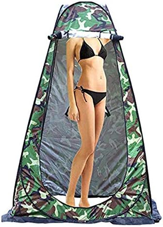 Pop Up Privacy Shelters Tent ? Instant Portable Outdoor Shower Tent, Camp Toilet, Changing Room, Rain Shelter ? for Camping and Beach ? Easy Set Up, Foldable with Carry Bag by YZBEIMDAI