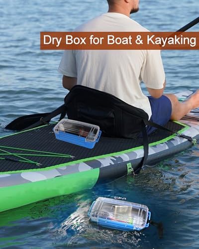Waterproof Dry Box Small Blue Protective Case for Boating & Kayaking - Image 3