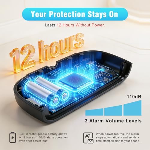 Daytech Power Failure Alarm WiFi, Power Outage Alarm with App Notifications - Image 7