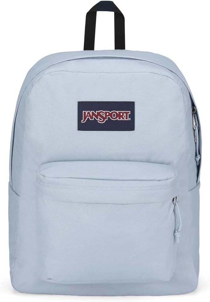 JanSport SuperBreak One Backpacks - Durable, Lightweight Bag with 1 Main Compartment, Front Utility Pocket with Built-in Organizer - Premium Backpack - Blue Dusk