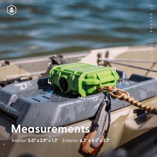 Evergreen 52 Dry Box Protective Case with Pick & Pluck Foam - Travel Safe/Mil Spec/Waterproof/USA Made - for Pistols, Cameras, Phones, Camping, Fishing, Hiking, Traveling, Water Sports, Knives (Red) - Image 6