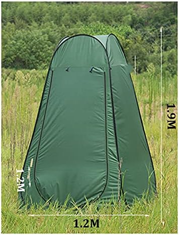 Portable Pop Up Camping Shower Privacy Tent Dressing Changing Room Shelter for Beach Camp Toilet Outdoor with Zippered Carrying Bag, Camouflage - Image 2